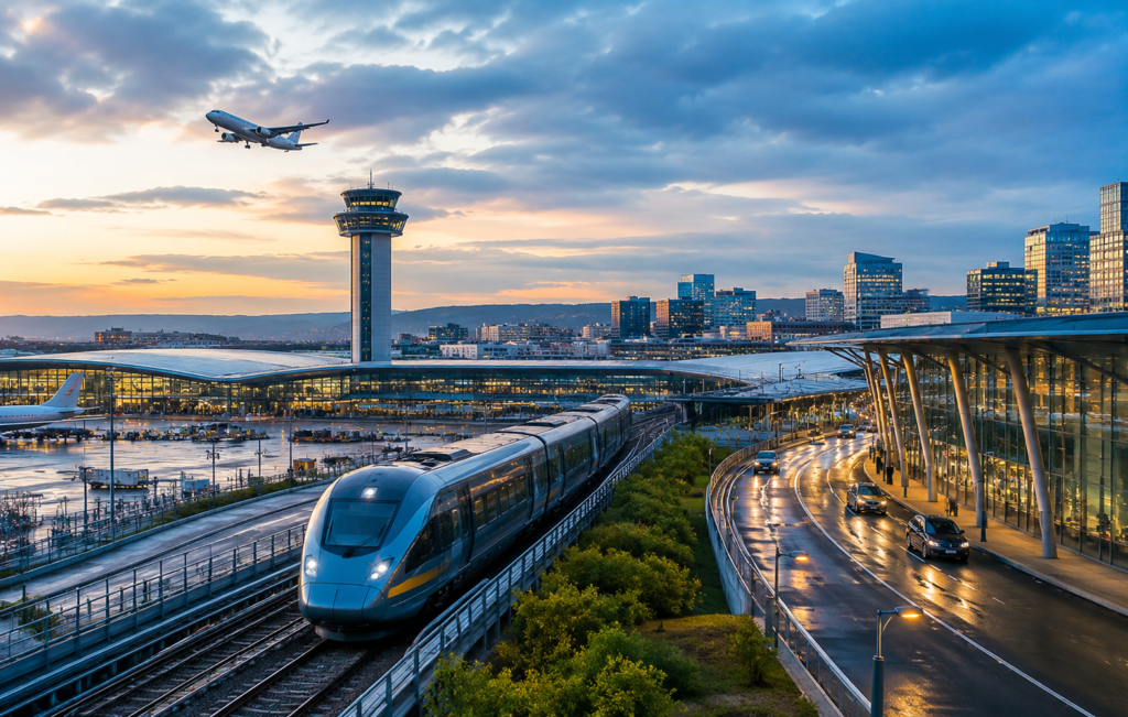aeropuerto de Oslo al centro