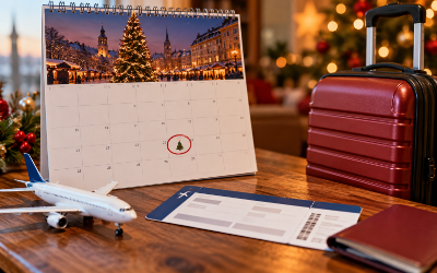 reservar vuelos de Navidad